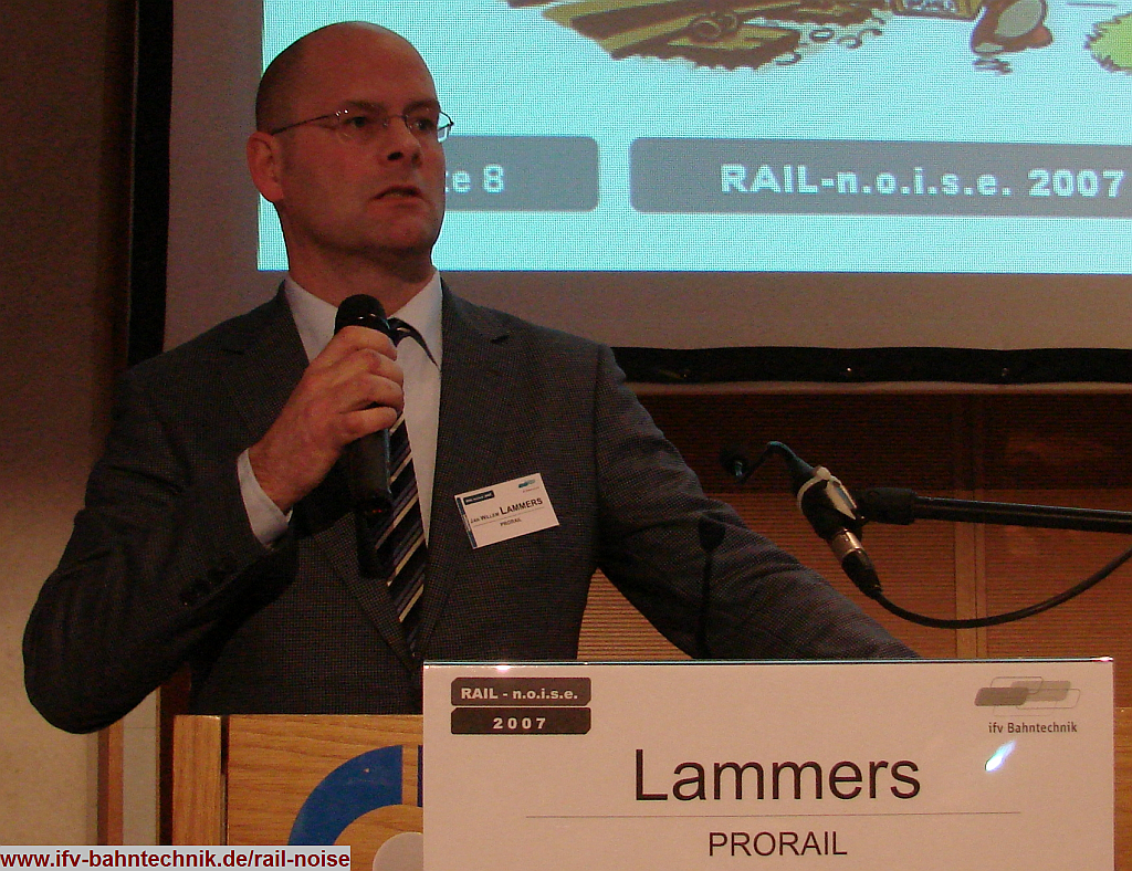 17_LAMMERS_ProRail_RAILnoise2007_IFV-Bahntechnik_Copyright2007.png - Jan William LAMMERS - [PRORAIL]:Lärmpolitik der Niederlande und das Innovationsprogramm Lärm (IPG)