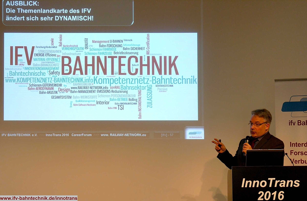 03_InnoTrans2016_IFV-BAHNTECHNIK_Copyright2016.JPG - Dipl.-Volkswirt Eckhard SCHULZ - [IFV BAHNTECHNIK e.V.]: Themenlandkarte des IFV BAHNTECHNIK e.V.