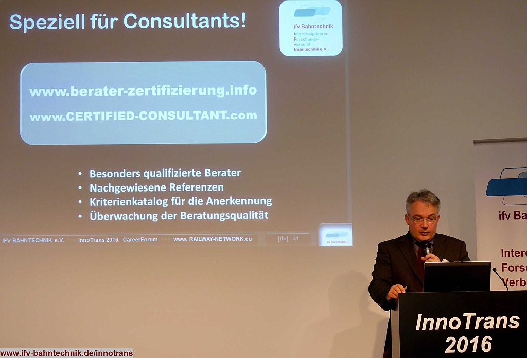 90_InnoTrans2016_IFV-BAHNTECHNIK_Copyright2016.JPG - Dipl.-Volkswirt Eckhard SCHULZ - [IFV BAHNTECHNIK e.V.]: CERTIFIED CONSULTANT