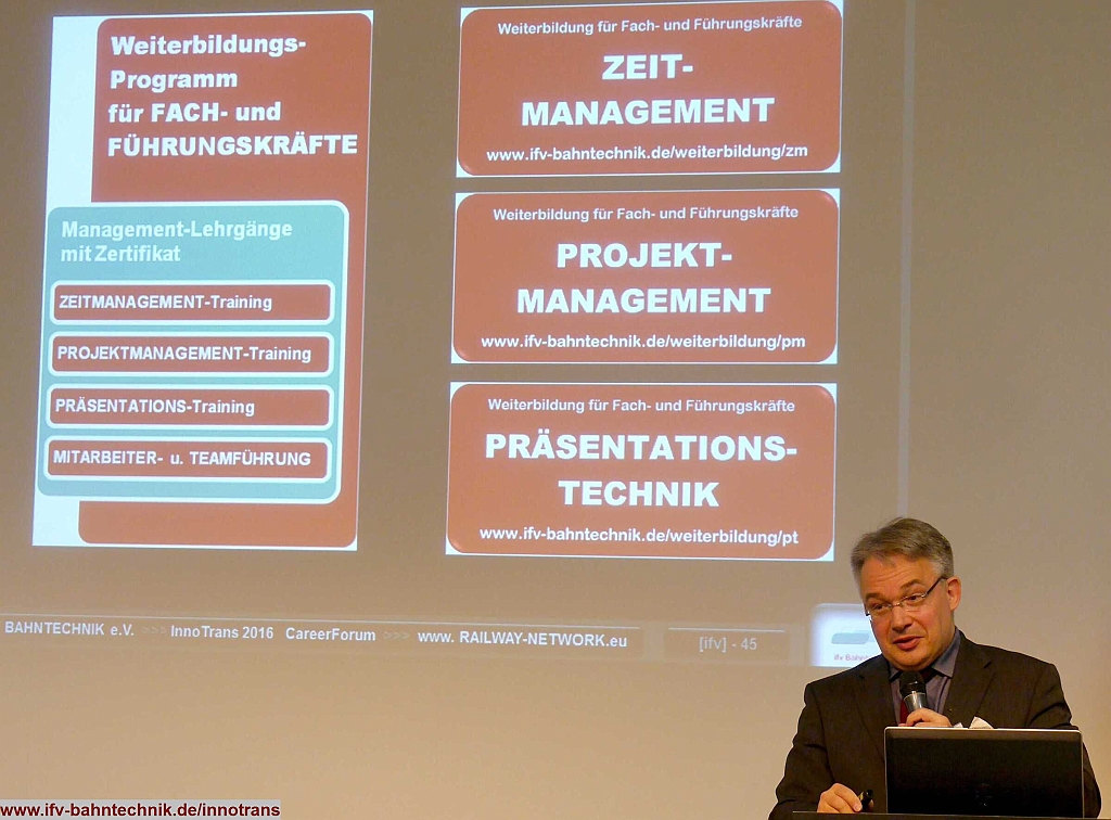 93_InnoTrans2016_IFV-BAHNTECHNIK_Copyright2016.JPG - Dipl.-Volkswirt Eckhard SCHULZ - [IFV BAHNTECHNIK e.V.]: www.ifv-bahntechnik.de/weiterbildung