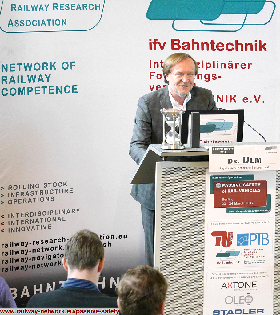 06_ULM_PS2017_IFV-BAHNTECHNIK_Copyright2017.png - Dr. Gerhard ULM - [Physikalisch-Technische Bundesanstalt (PTB)]:Opening speech: PASSIVE SAFETY of RAIL VEHICLES 2017