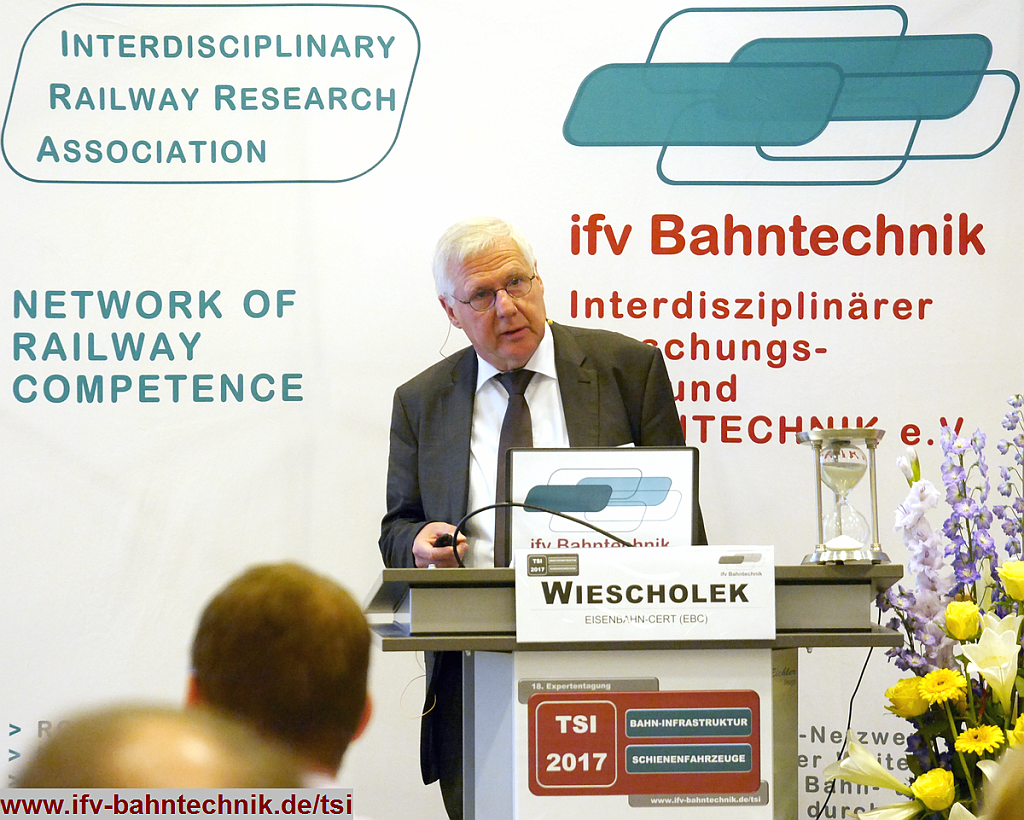 33_WIESCHOLEK_TSI2017_IFV-BAHNTECHNIK_Copyright2017.png - Dipl.-Ing. Ulrich WIESCHOLEK - (Leiter) - [EISENBAHN-CERT, Benannte Stelle Interop.]:Thematische Einführung in die Bahntechnische Zulassung für SCHIENEN-FAHRZEUGE: Neues (und Altes) aus Europa"