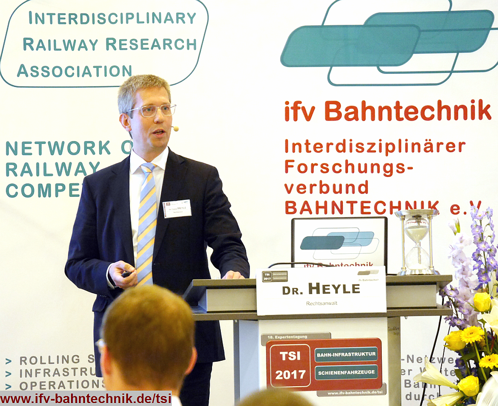 43_HEYLE_TSI2017_IFV-BAHNTECHNIK_Copyright2017.png - Dr. Fabian HEYLE (Rechtsanwalt) - [Heyle-law.de; Potsdam]:Zulassung von Eisenbahnfahrzeugen und Komponenten in Deutschland und Europa mittels SinaT:Die verfahrensrechtliche Einführung von Sicherheitsnachweisen anderer Technikbereiche
