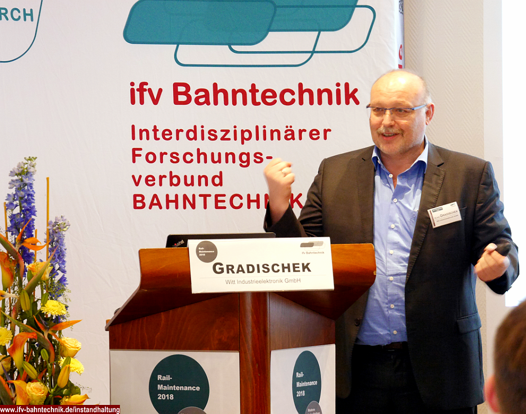 01_GRADISCHEK_INSTAND2018_IFV-BAHNTECHNIK_Copyright2018.png - Klaus GRADISCHEK - [Witt Industrieelektronik GmbH]:Integration von analoger und digitaler Technik in der Bahn-Instandhaltung: Zerstörungsfreie Datenerfassung mit der WITT-Bridge