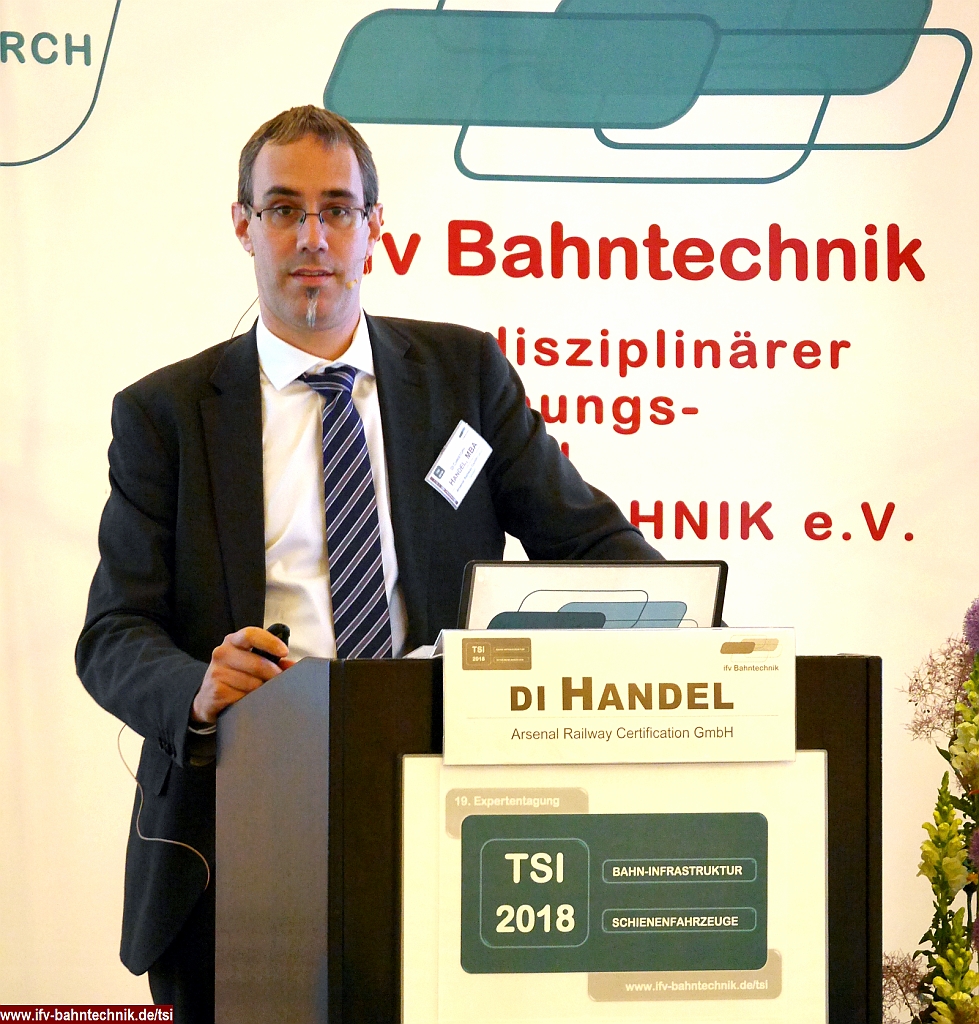 HANDEL2_TSI2018_IFV-BAHNTECHNIK_Copyright2018.png - DI Christoph HANDEL (Geschäftsführer) - [Arsenal Railway Certification GmbH; Wien]:TSI Überarbeitungen für das 4. Eisenbahnpaket: TSI Loc&Pas, TSI SRT, TSI INF, TSI PRM, TSI NOI, TSI ENE, TSI CCS - Aktueller Stand und Ausblick