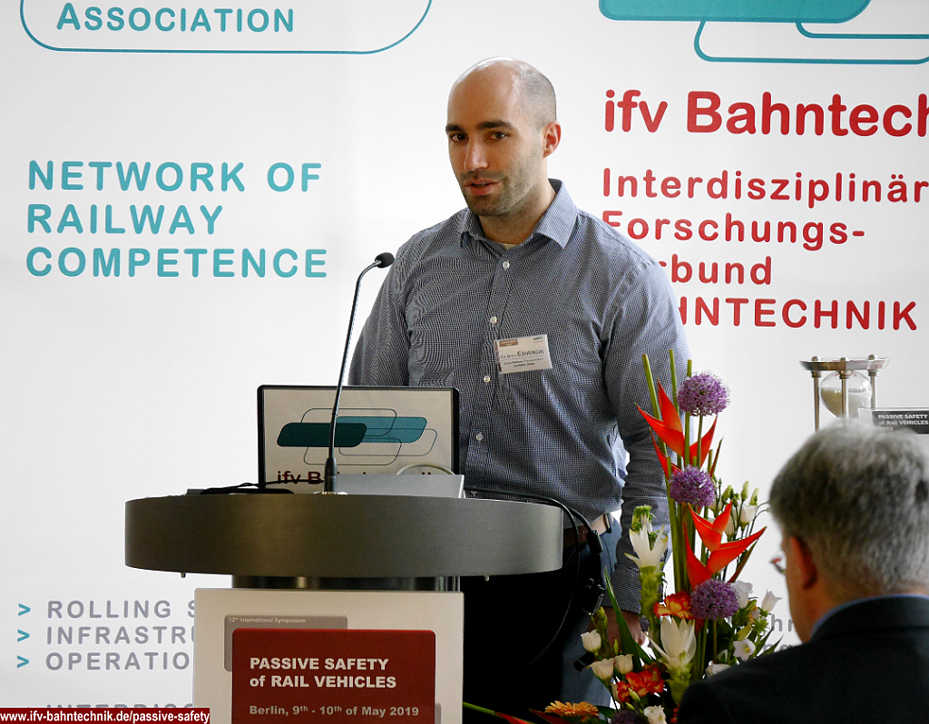 02_ESHRAGHI_PS2019_IFV-BAHNTECHNIK_Copyright2019.png - Shaun ESHRAGHI, Ph. D. - [United States Department of Transportation, Volpe, The National Transportation Systems Center, Department Structures and Dynamics]:FINITE ELEMENT ANALYSIS OF WORKSTATION TABLE SLED TEST TO EVALUATE ENERGY-ABSORPTION REQUIREMENTS